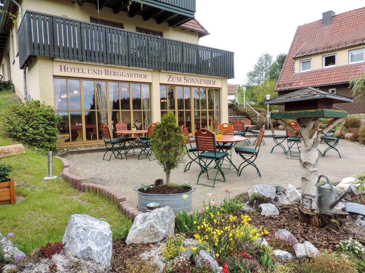 Hotel Und Berggasthof Zum Sonnenhof Sorge Bagian luar foto