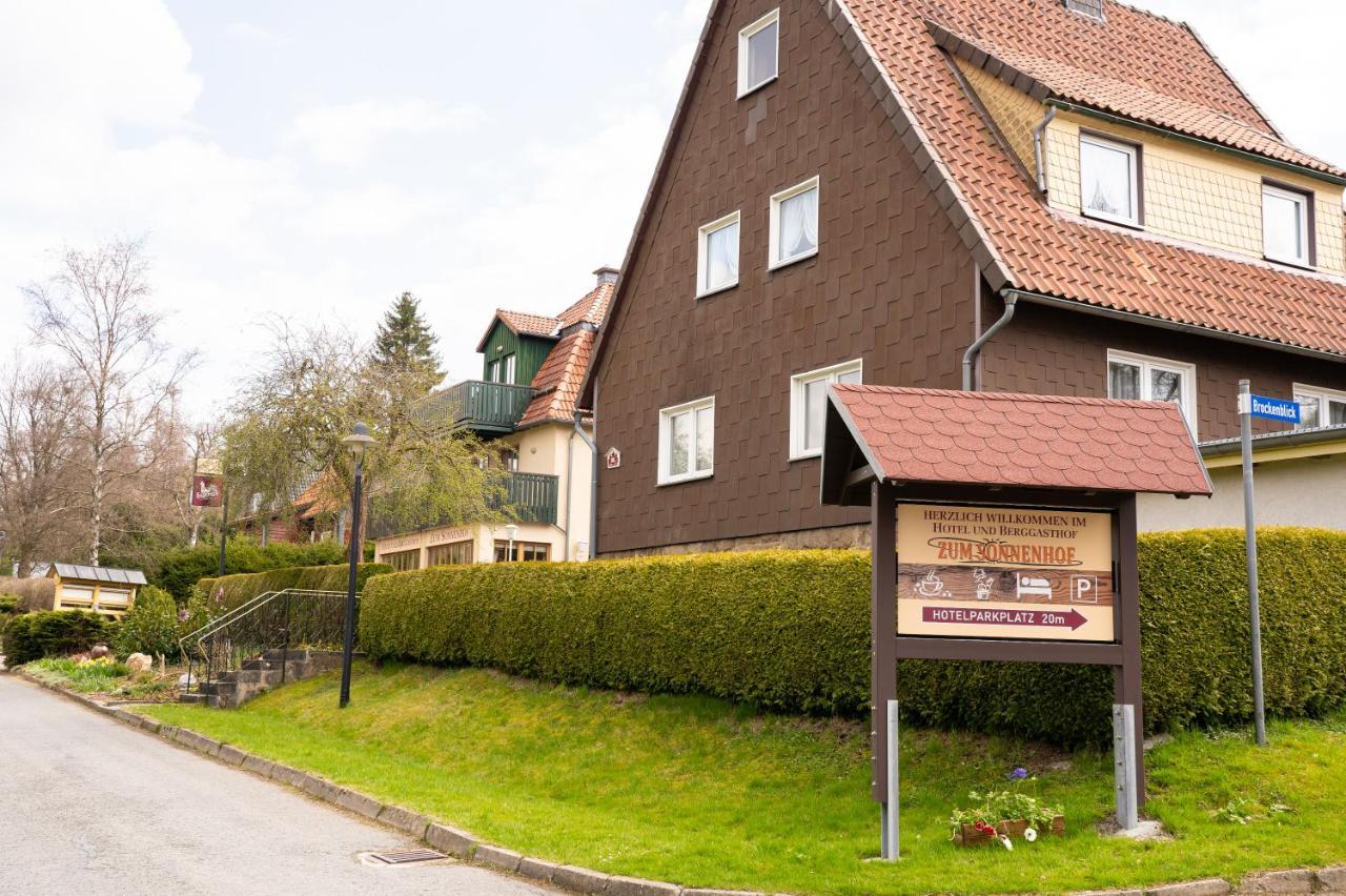 Hotel Und Berggasthof Zum Sonnenhof Sorge Bagian luar foto